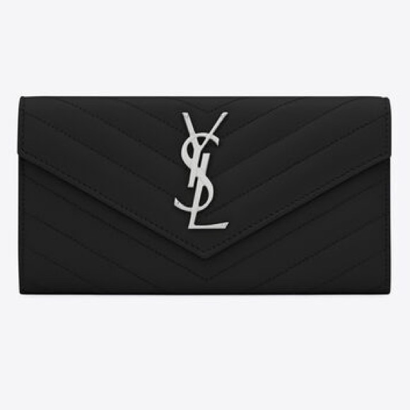 Saint Laurent Handbags - Saint Laurent❤️Monogram Grain de poudre  wallet